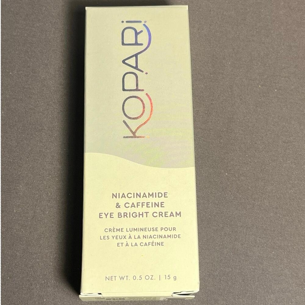 Kopari Beauty's Niacinamide & Caffeine Eye Bright Wrinkle Cream 0.5 oz New‎